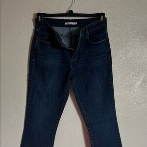 Levi's Dark Blue Women's Boot Cut Jeans